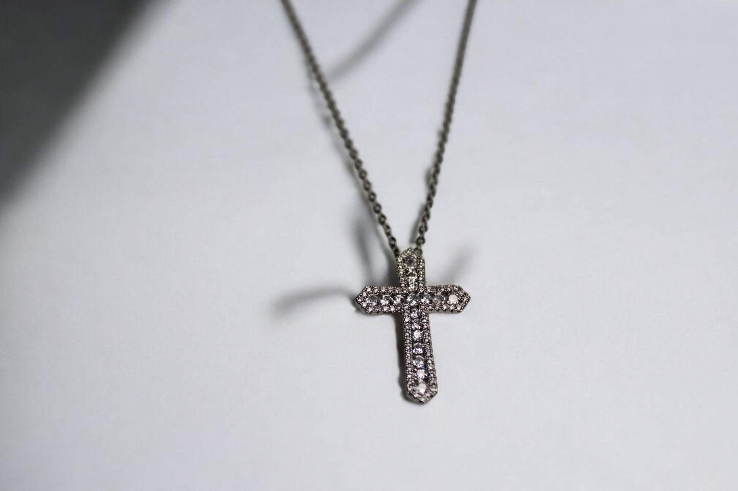 Moon Necklace cross
