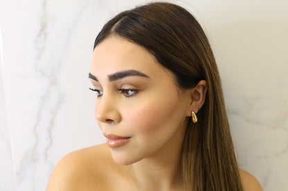 Mini Bottega Gold Earrings